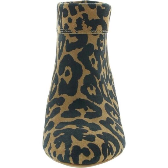 NIB Lucky Brand Womens Zaprika Brown Suede Pointed Toe Booties Size 9.5M - Picture 4 of 5